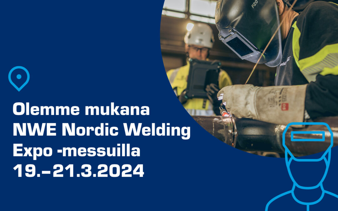 Finspection osallistuu Nordic Welding Expo -messuille ensimmäistä kertaa
