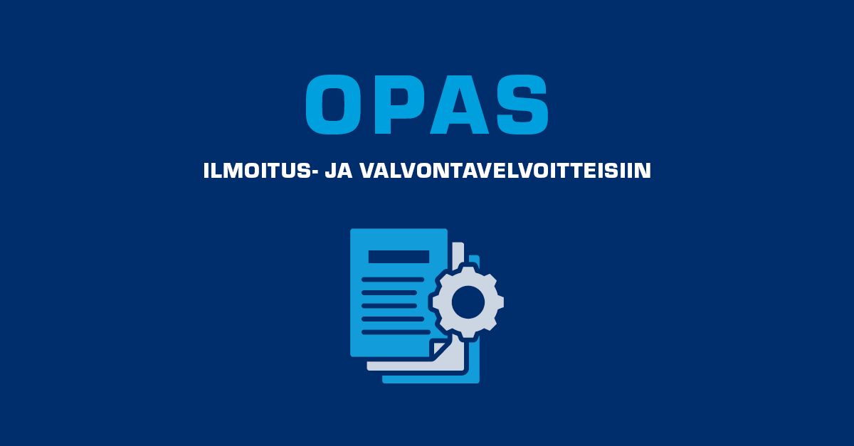 opas painelaitteisiin liittyvien tietojen ilmoittaminen - kuvitus
