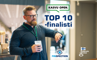 Finspection on Vuoden kasvuyritys 2026 -kilpailun TOP 10 -finalisti!
